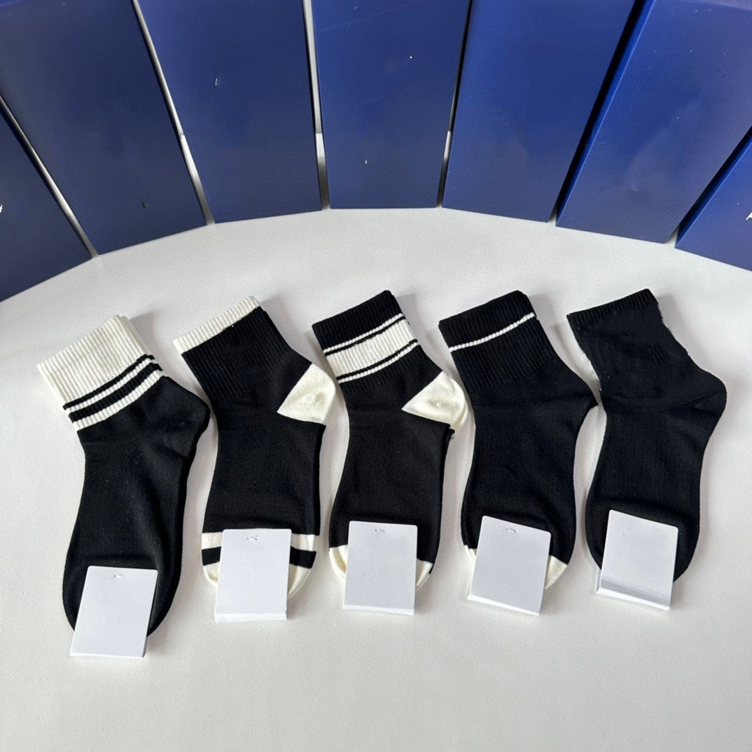 E3443# Unisex Socks 5Pairs/Set