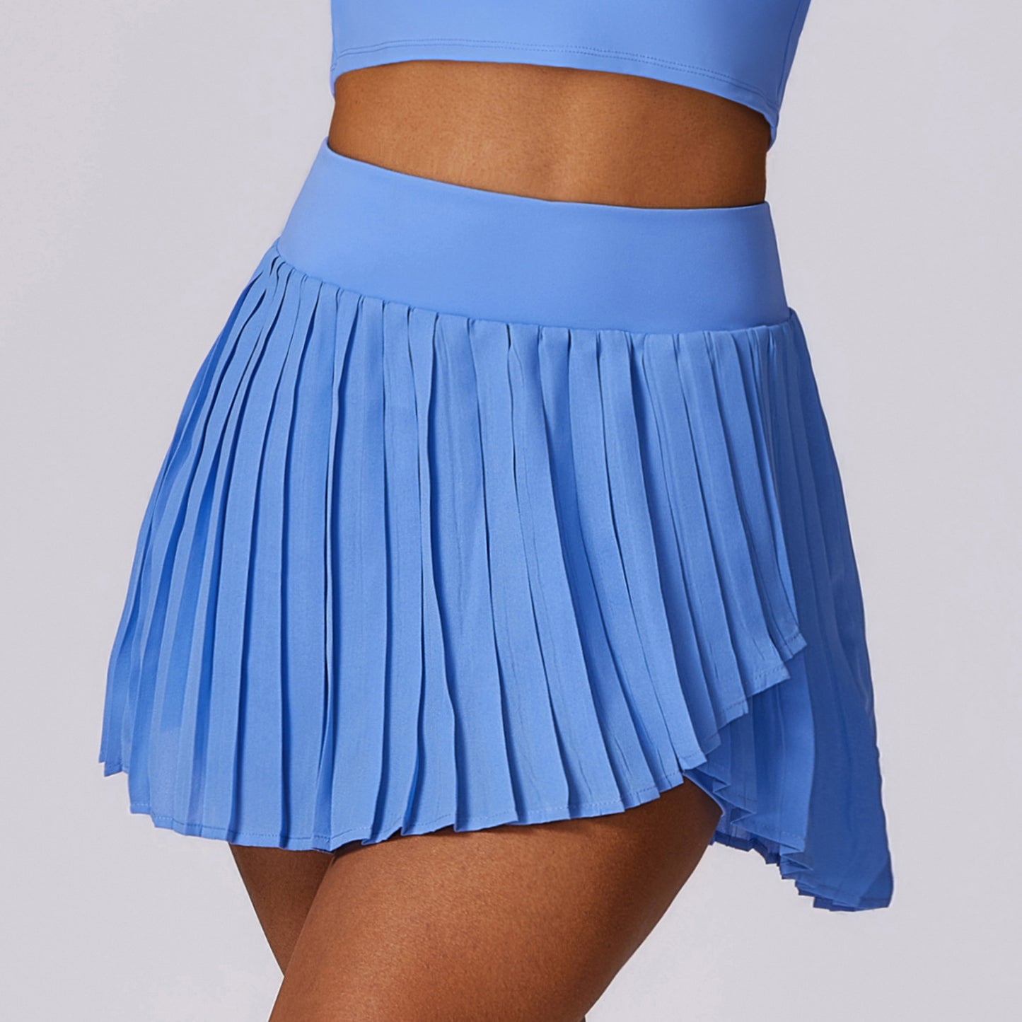 143 #AL Yoga Vest Skirt Set