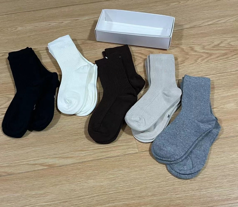 L3542# XY Unisex Socks 5Pairs/lot