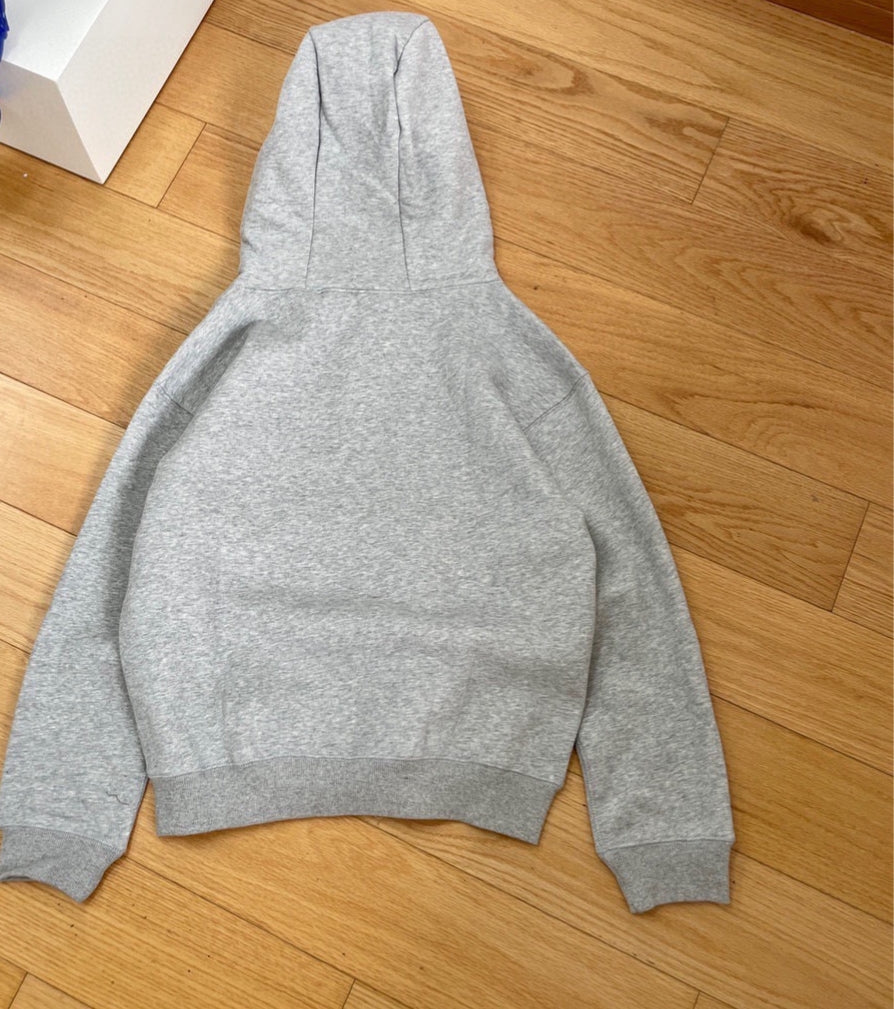 E2983# Unisex Fleece Loose Hoodie