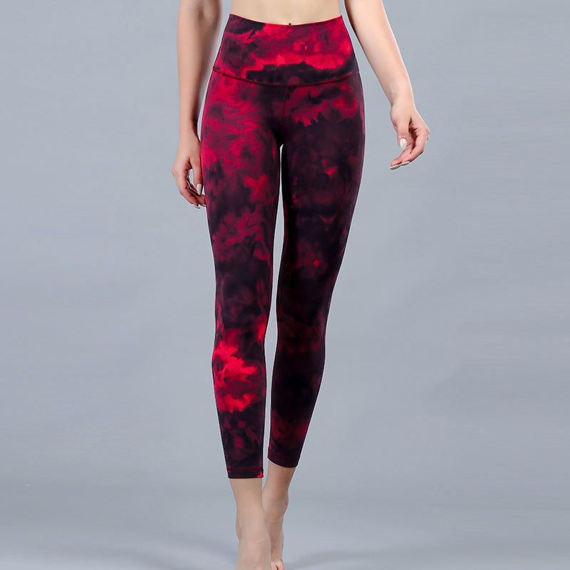 1085# TIE DYE Yoga Pants