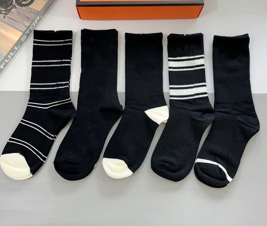 E3771# Unisex Socks 5Pairs/Set