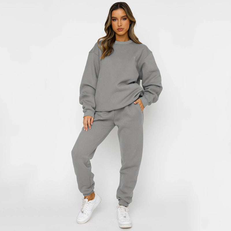 517# A Women Yoga Pullover And Pants Set