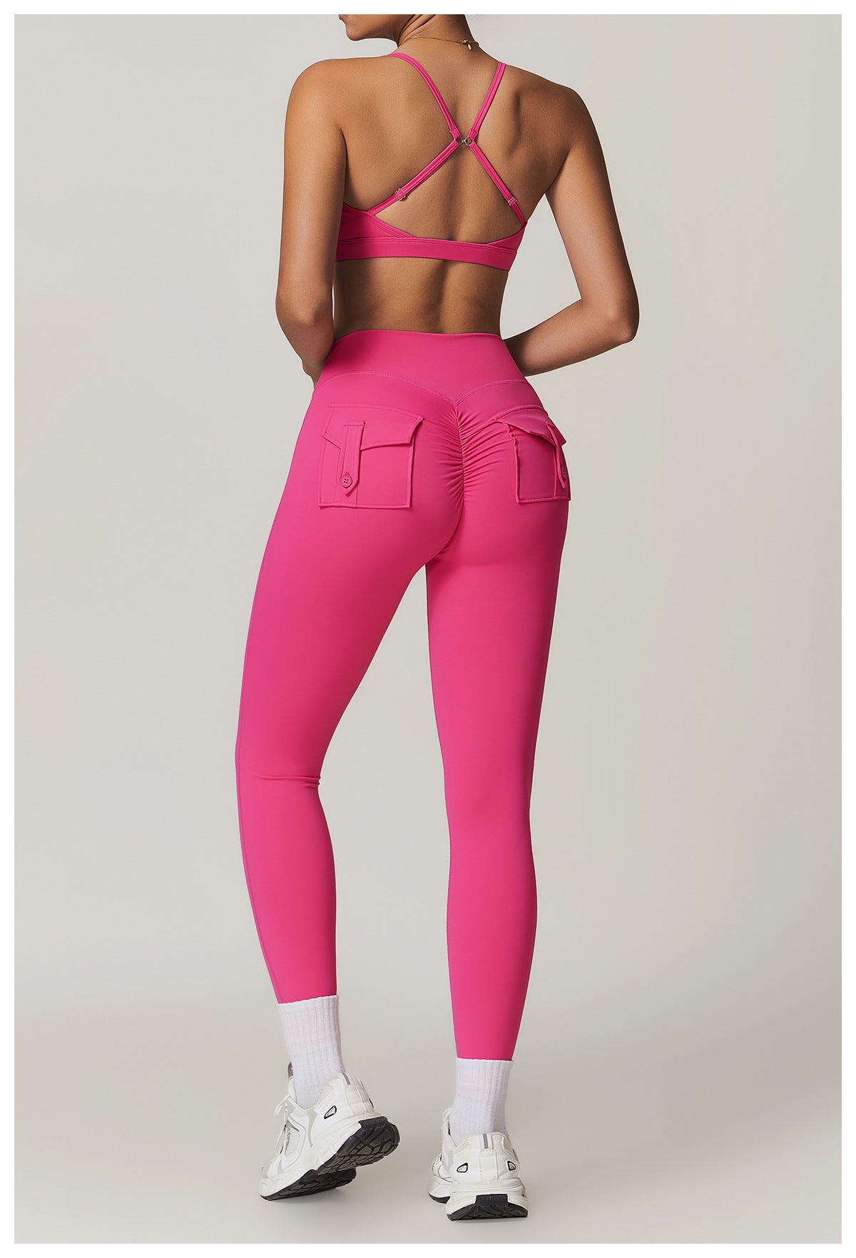 499# A Women Yoga Bra Pants Set