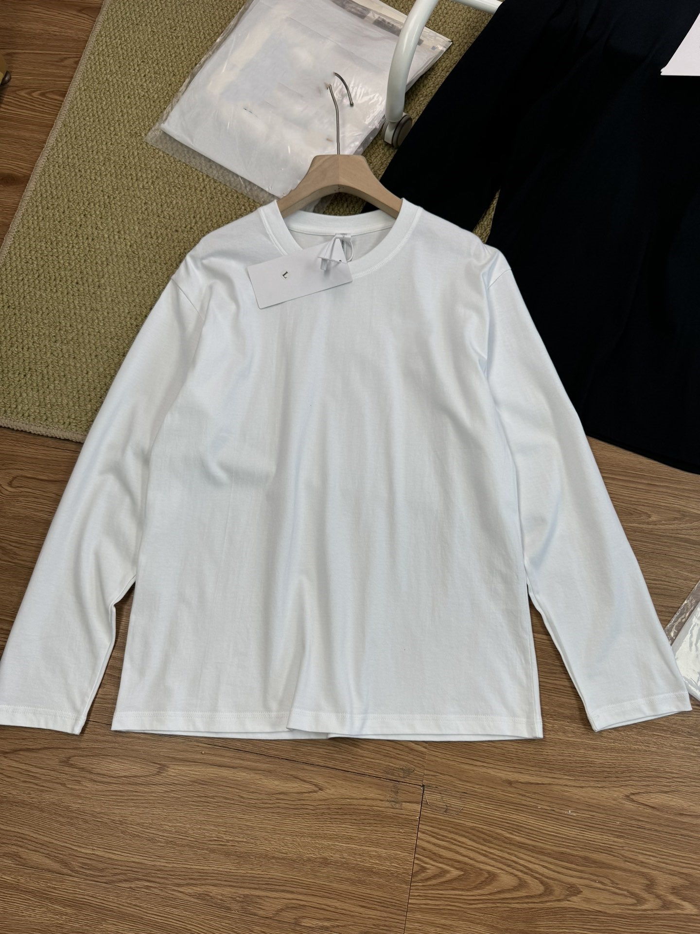 L3334#  Unisex Cotton Long Sleeve Shirts