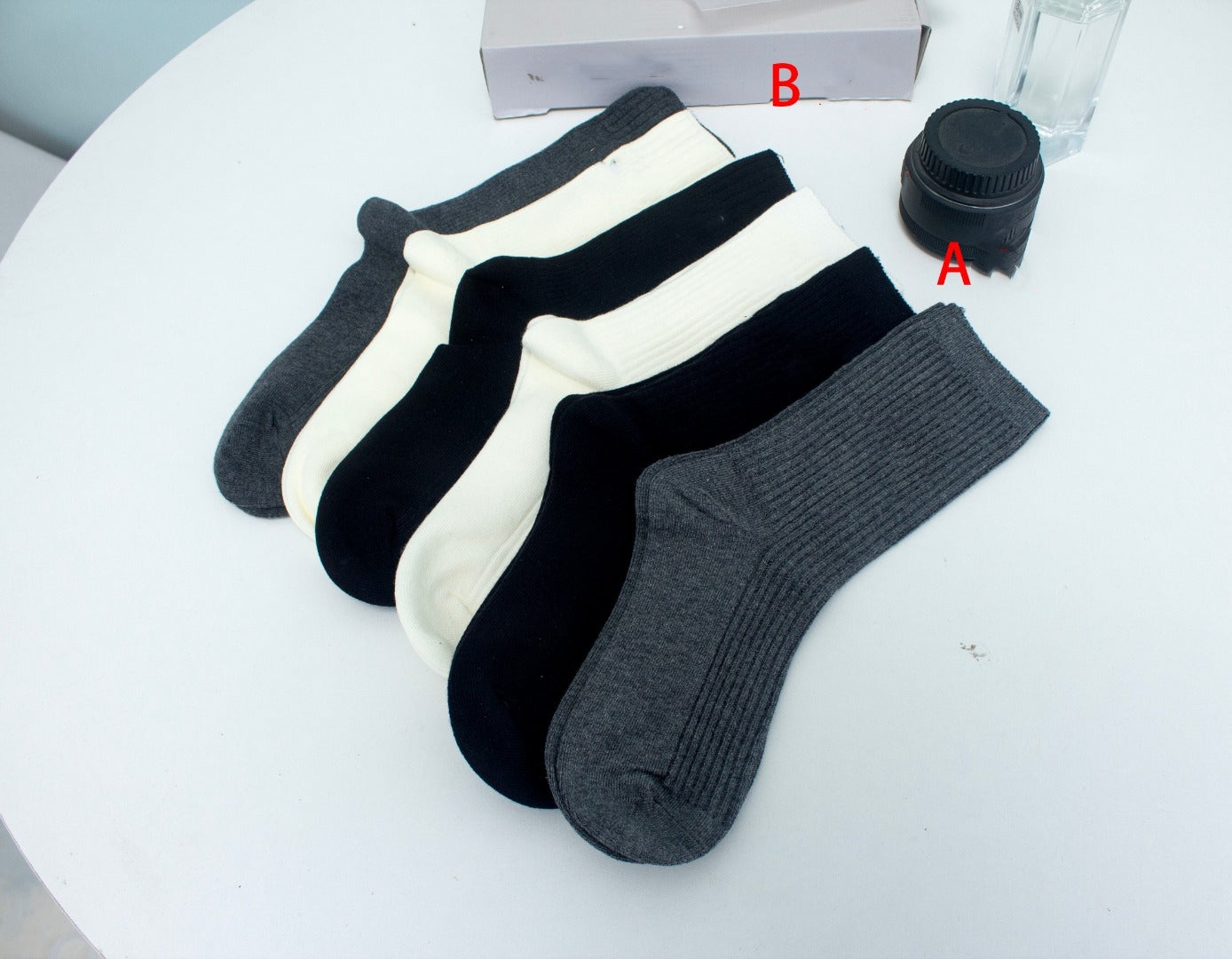 L3447# XY Unisex Cotton Socks 3pairs/lot