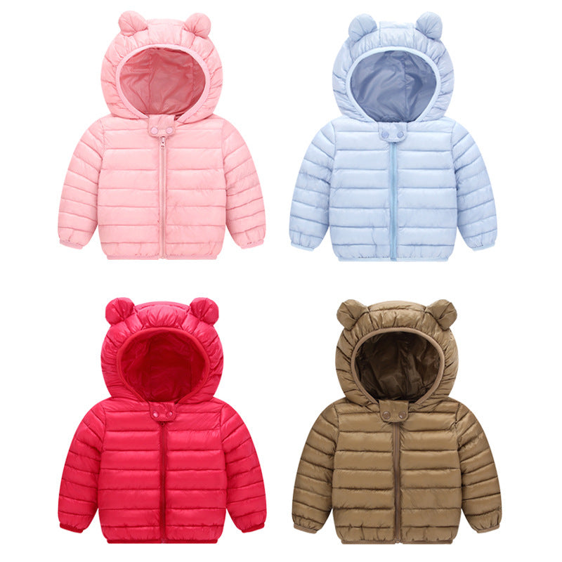 L3590# Kids Cotton-Padded Coat