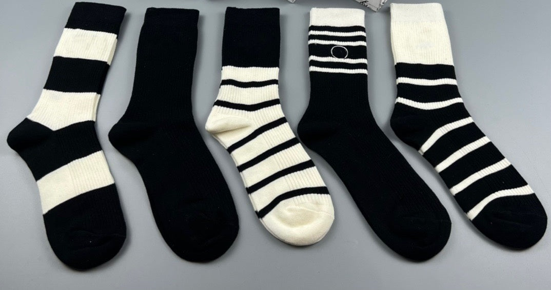 E3963# Unisex Socks 5Pairs/Set